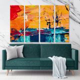 Abstract Art Canvas Wall Art - Image 4