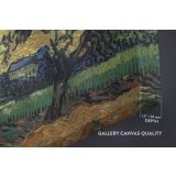 Landscape at Twilight by Vincent Van Gogh Dutch Painter Original wall art by Vincent Canvas Wall Art - Image 7