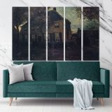 The Parsonage At Neunen by Vincent Van Gogh Dutch Painter Original Canvas Wall Art - Image 5