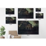 The Parsonage At Neunen by Vincent Van Gogh Dutch Painter Original Canvas Wall Art - Image 7