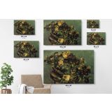 Basket With Pansies On A Table Painting by Vincent Van Gogh Dutch Painter Original Canvas Wall Art - Image 7