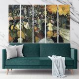 Spectators In The Arena At Arles Painting by Vincent Van Gogh Dutch Painter Original Canvas Wall Art - Image 5