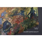 The Red Vineyard Painting by Vincent Van Gogh Dutch Painter Original wall art by Canvas Wall Art - Image 8