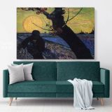 Vincent Van Gogh The Shower Canvas Wall Art - Image 6