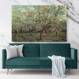 The White Orchard Painting by Vincent Van Gogh Dutch Painter Original Canvas Wall Art
