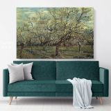 The White Orchard Painting by Vincent Van Gogh Dutch Painter Original Canvas Wall Art - Image 6