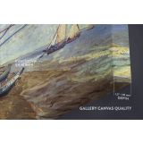 Fishing Boats on The Beech Painting by Vincent Van Gogh Dutch Painter Original wall Canvas Wall Art - Image 8