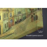 The Yellow House Painting by Vincent Van Gogh Dutch Painter Original Canvas Wall Art - Image 8