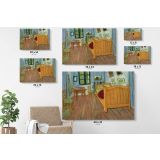 In Arles Painting by Vincent Van Gogh Dutch Painter Original wall art by Vincent Van Canvas Wall Art - Image 7