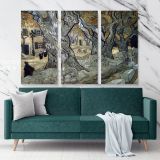 The Road Menders Painting by Vincent Van Gogh Dutch Painter Original wall art by Canvas Wall Art - Image 3