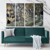 The Road Menders Painting by Vincent Van Gogh Dutch Painter Original wall art by Canvas Wall Art - Image 4