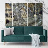 The Road Menders Painting by Vincent Van Gogh Dutch Painter Original wall art by Canvas Wall Art - Image 5