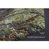 Enclosed Filed with Rising Sun Painting by Vincent Van Gogh Dutch Painter Original Canvas Wall Art - Image 8