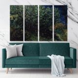 Lilace Painting by Vincent Van Gogh Dutch Painter Original Canvas Wall Art - Image 4