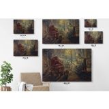 Evening The Watch (After Millet) Painting by Vincent Van Gogh Dutch Painter Original Canvas Wall Art - Image 6