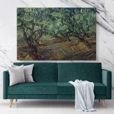 Olive Grove Painting by Vincent Van Gogh Dutch Painter Original Canvas Wall Art