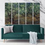 Olive Grove Painting by Vincent Van Gogh Dutch Painter Original Canvas Wall Art - Image 5