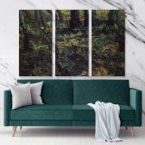 Underdrowth With Ivy Painting by Vincent Van Gogh Dutch Painter Original Canvas Wall Art - Image 3