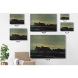 Cottages Painting by Vincent Van Gogh Dutch Painter Original Canvas Wall Art - Image 7