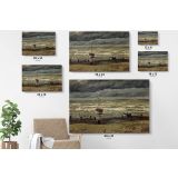 Beach At Scheveningen In Stormy Weather Painting by Vincent Van Gogh Dutch Painter Canvas Wall Art - Image 7