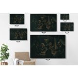 The Potato Eaters Painting by Vincent Van Gogh Dutch Painter Original Canvas Wall Art - Image 7
