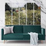 Marguerite Gachet In Her Garden Painting by Vincent Van Gogh Dutch Painter Original Canvas Wall Art - Image 5