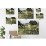 Marguerite Gachet In Her Garden Painting by Vincent Van Gogh Dutch Painter Original Canvas Wall Art - Image 6