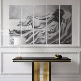 Artworks by Owen Claxton wall art on Canvas Nude Girl Fine Artist Painter Canvas Wall Art - Image 5