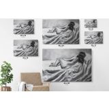 Artworks by Owen Claxton wall art on Canvas Nude Girl Fine Artist Painter Canvas Wall Art - Image 6