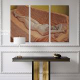Women's Erotica Artworks by Owen Claxton Canvas Wall Art - Image 3