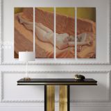 Women's Erotica Artworks by Owen Claxton Canvas Wall Art - Image 4