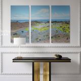 Artworks by Owen Claxton wall art on Canvas Mudflat Fine Artist Painter Canvas Wall Art - Image 3