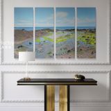 Artworks by Owen Claxton wall art on Canvas Mudflat Fine Artist Painter Canvas Wall Art - Image 4