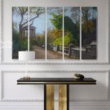 Artworks by Owen Claxton Canvas Wall Art - Image 5