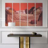 Artworks by Owen Claxton wall art on Canvas Nude Girl Fine Artist Painter Canvas Wall Art - Image 5