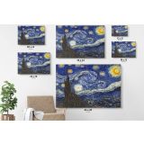 Vincent Van Gogh Original Famous Painting Starry Night Canvas Wall Art - Image 6