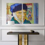 Vincent Van Gogh Original Painting Famous Portraits Canvas Wall Art - Image 2