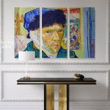 Vincent Van Gogh Original Painting Famous Portraits Canvas Wall Art - Image 3