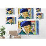 Vincent Van Gogh Original Painting Famous Portraits Canvas Wall Art - Image 6