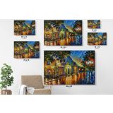 Leonid Afremov On The Way To Morning Original Oil Canvas Wall Art - Image 6