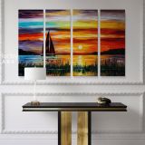 Famous Sunset Oil Painting by Leonid Afremov Canvas Wall Art - Image 4