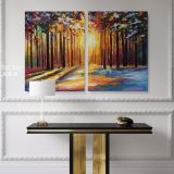 Sun of January Original Oil Painting by Leonid Afremov Canvas Wall Art - Image 2