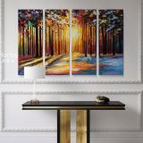 Sun of January Original Oil Painting by Leonid Afremov Canvas Wall Art - Image 4