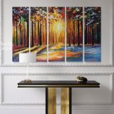 Sun of January Original Oil Painting by Leonid Afremov Canvas Wall Art - Image 5
