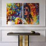 Michael Jackson Oil Painting by Leonid Afremov Canvas Wall Art - Image 2