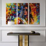 Michael Jackson Oil Painting by Leonid Afremov Canvas Wall Art - Image 3