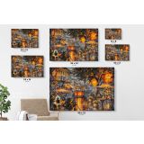 Old Magic Palette Knife Oil Painting by Leonid Afremov Canvas Wall Art - Image 6