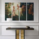 Famous Painting by Henryk Hector Siemiradzki Photo Print on Canvas - Image 4