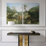 Famous Henryk Hector Siemiradzki Artist Painting Photo on Canvas - Image 2