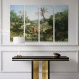 Famous Henryk Hector Siemiradzki Artist Painting Photo on Canvas - Image 4